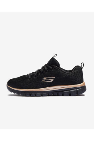 خرید مستقیم از ترکیه و ترندیول کتانی تمرین و دویدن زنانه برند اسکیچرز Skechers با کد 12615 BKRG