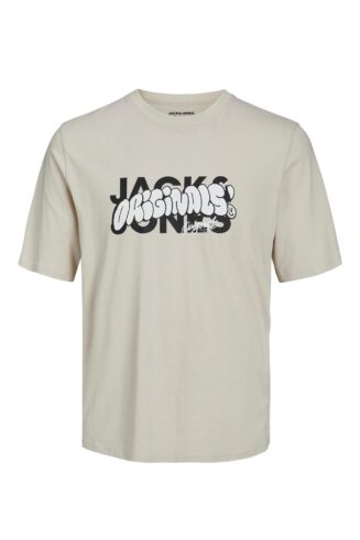 خرید مستقیم از ترکیه و ترندیول تیشرت مردانه برند جک اند جونز Jack & Jones با کد JORGRAFITTI TEE SS CREW N