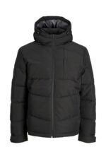 خرید مستقیم از ترکیه و ترندیول کاپشن مردانه برند جک اند جونز Jack & Jones با کد 12250756-Black