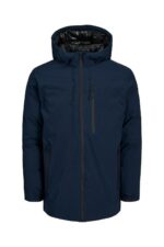 خرید مستقیم از ترکیه و ترندیول کاپشن مردانه برند جک اند جونز Jack & Jones با کد 12243225-Navy Blaze