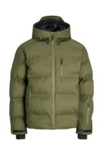 خرید مستقیم از ترکیه و ترندیول کاپشن مردانه برند جک اند جونز Jack & Jones با کد 12238998-Olive Nigh