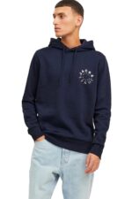 خرید مستقیم از ترکیه و ترندیول سویشرت مردانه برند جک اند جونز Jack & Jones با کد 4KESWBS34979