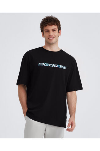 خرید مستقیم از ترکیه و ترندیول تیشرت مردانه برند اسکیچرز Skechers با کد S232151-001