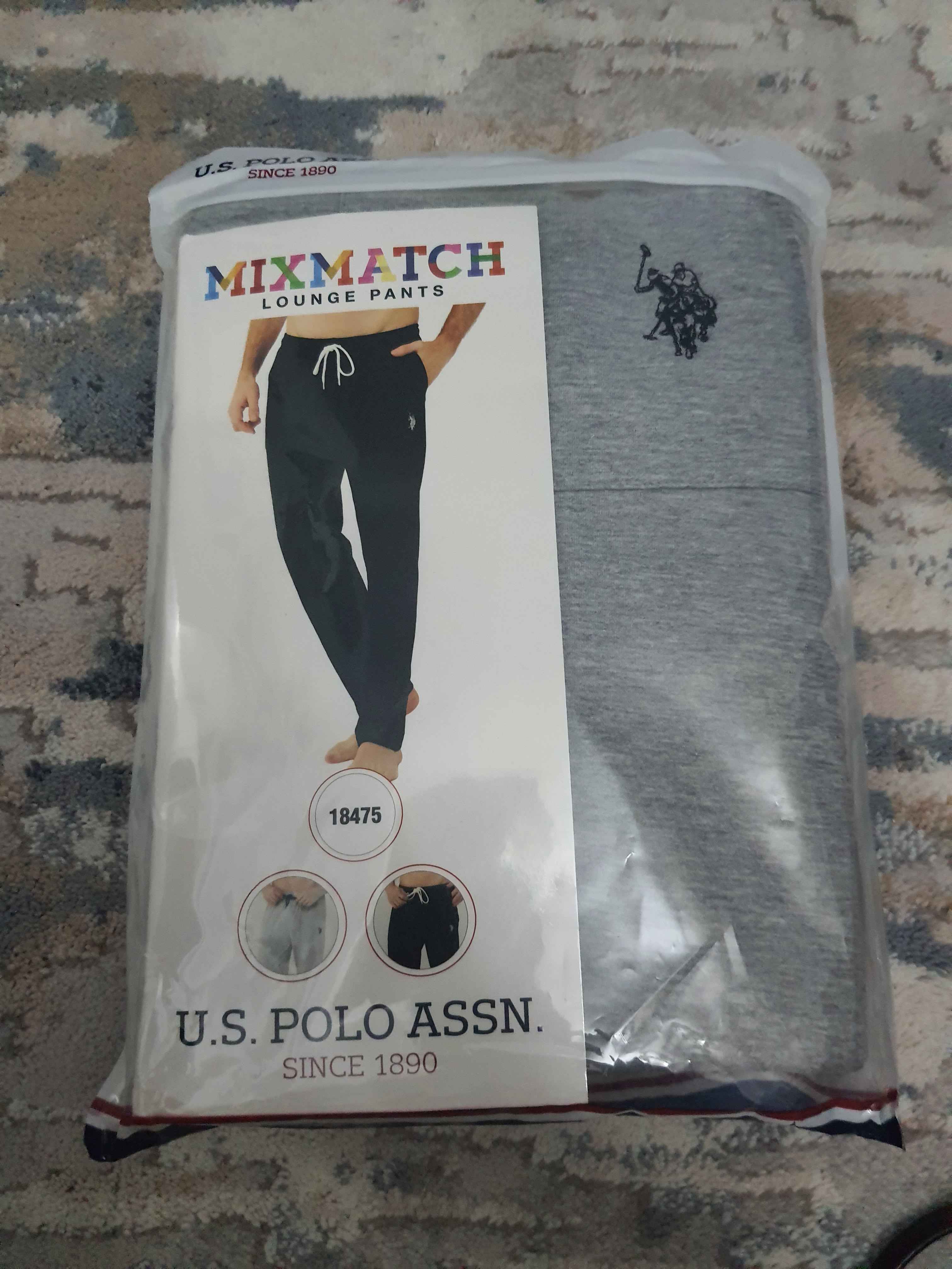 شلوار گرمکن ورزشی مردانه برند یو اس پلو U.S. Polo Assn. اورجینال US.18-PA475 photo review