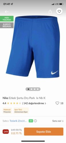 شورت و شلوارک مردانه برند نایک Nike اورجینال BV6855-463 photo review