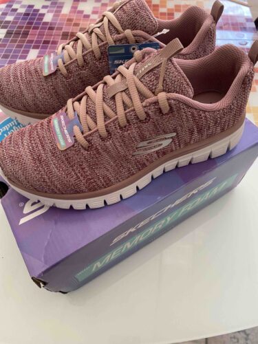 کتانی رانینگ زنانه صورتی اسکیچرز Skechers 12614 MVE photo review