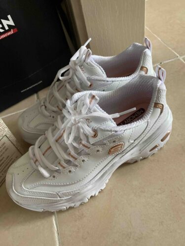 اسنیکر زنانه سفید اسکیچرز Skechers 11931 WTRG photo review