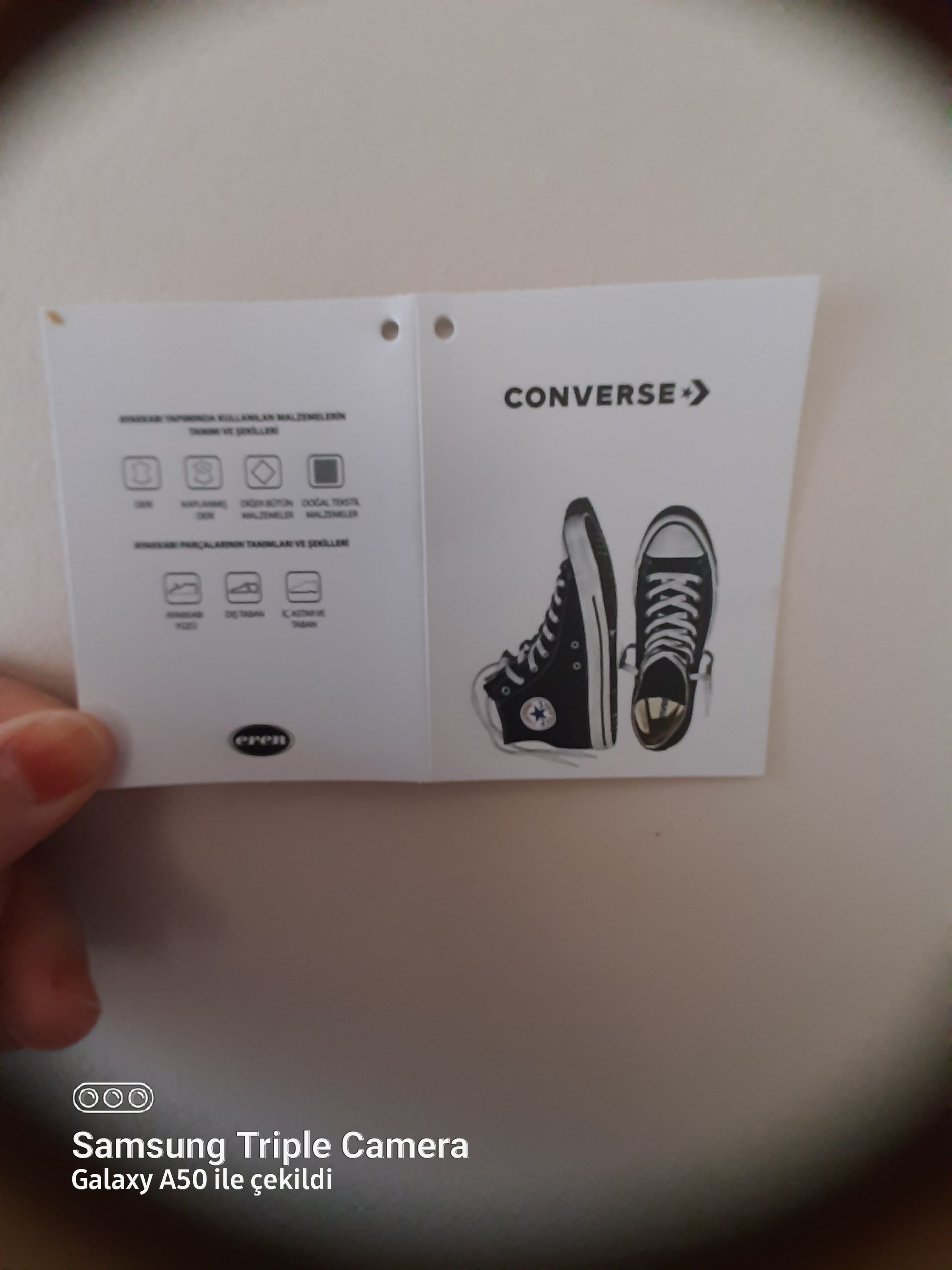 اسنیکر زنانه مشکی  Converse M9160F photo review