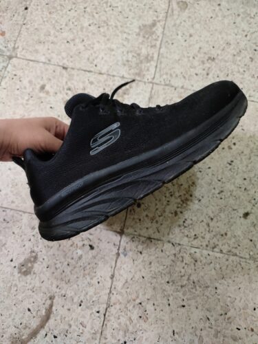 اسنیکر زنانه برند اسکیچرز Skechers اورجینال 149810 BBK photo review