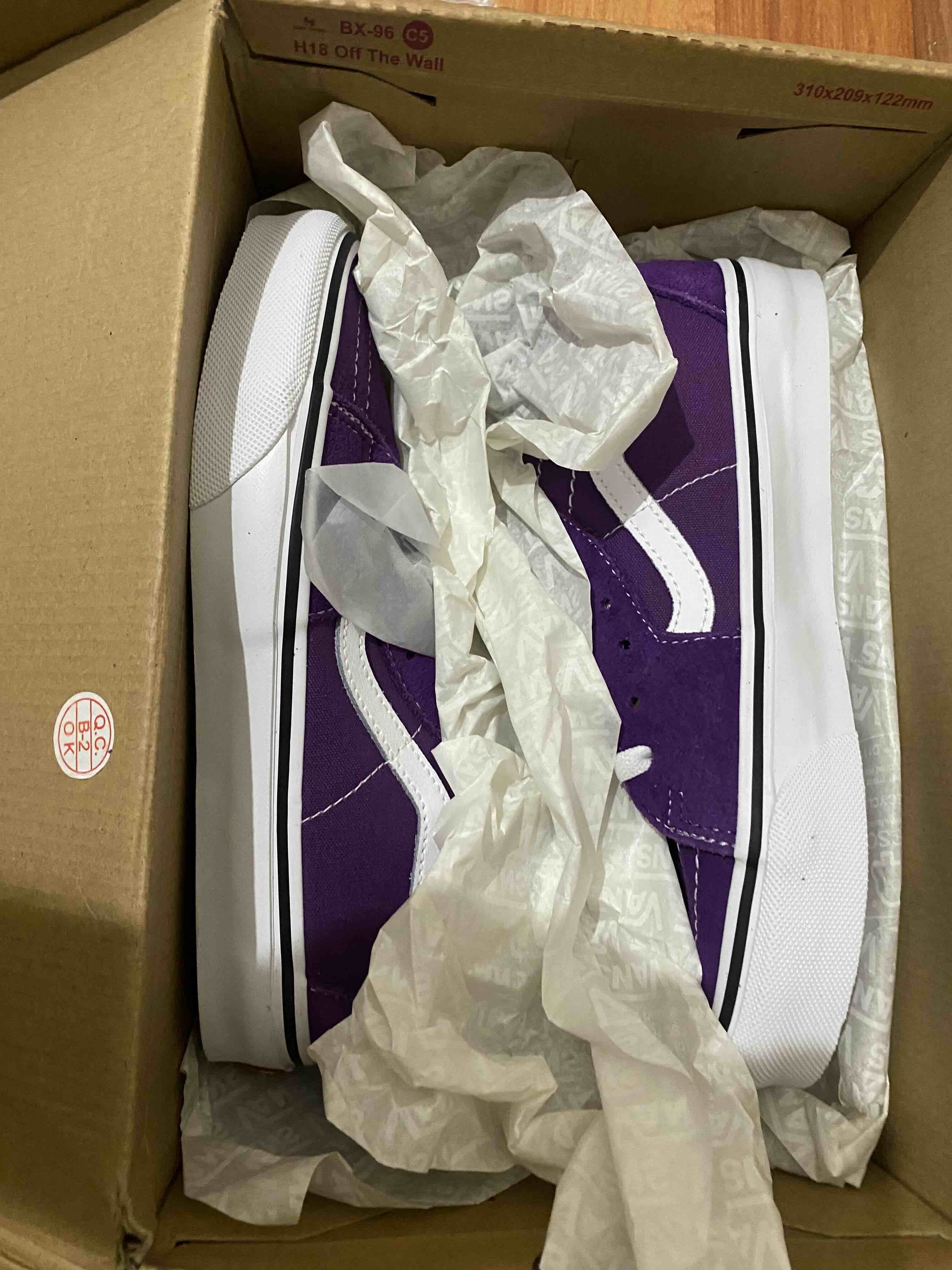 اسنیکر زنانه بنفش ونس Vans VN0009QP1N81 photo review