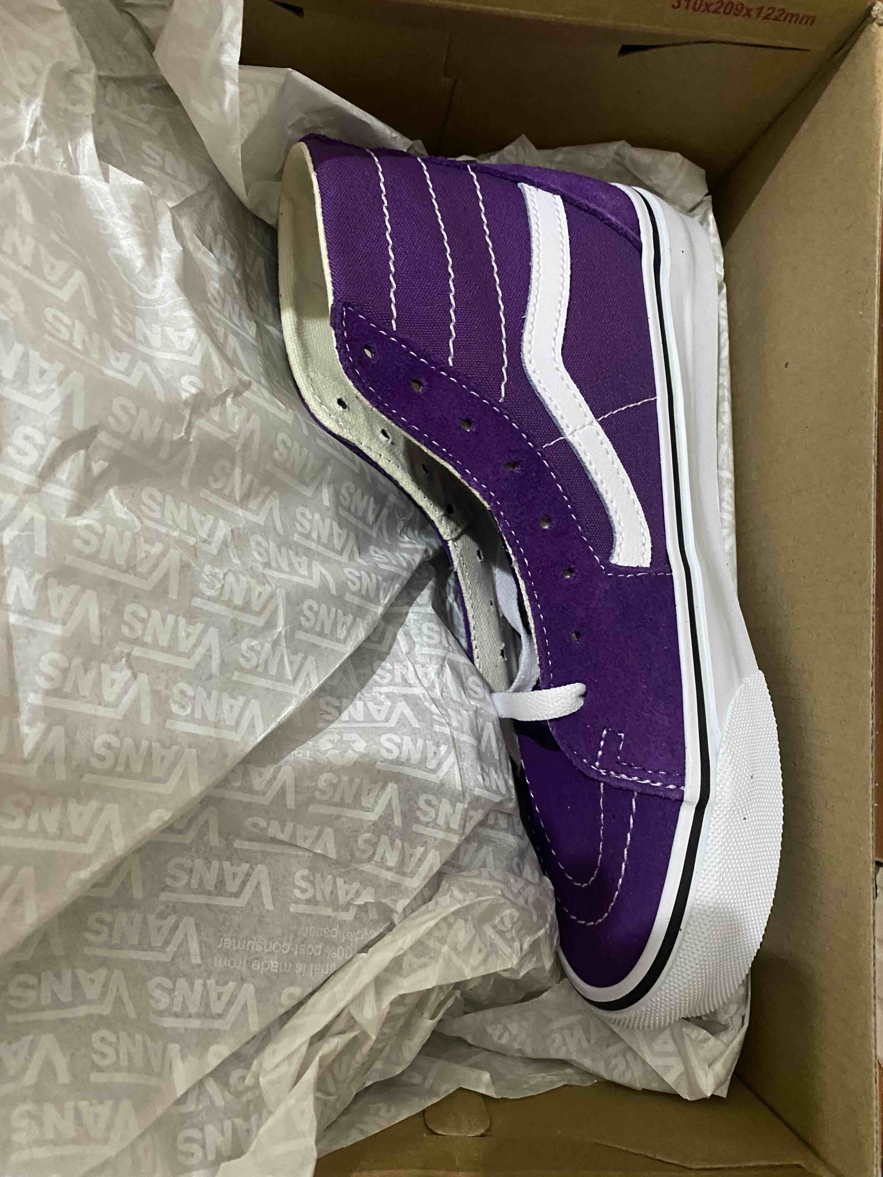 اسنیکر زنانه بنفش ونس Vans VN0009QP1N81 photo review