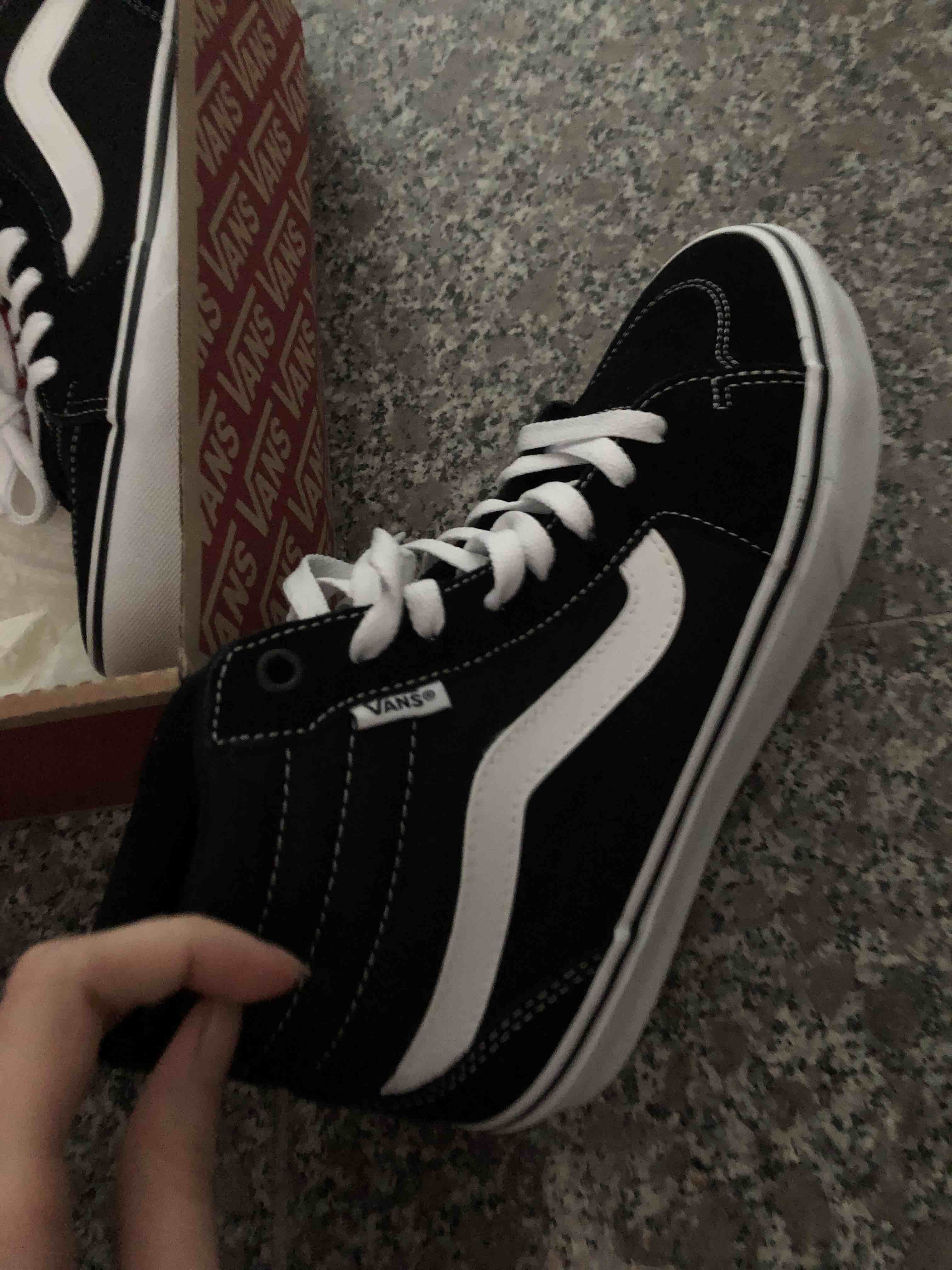 اسنیکر زنانه مشکی ونس Vans WM FILMORE HI photo review