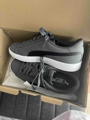 اسنیکر زنانه خاکستری پوما Puma Smash V2 Buck 36516005 photo review