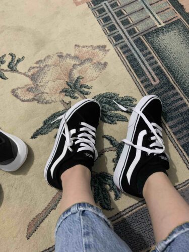 اسنیکر زنانه برند ونس Vans اورجینال VN0A45NMIJU1 photo review