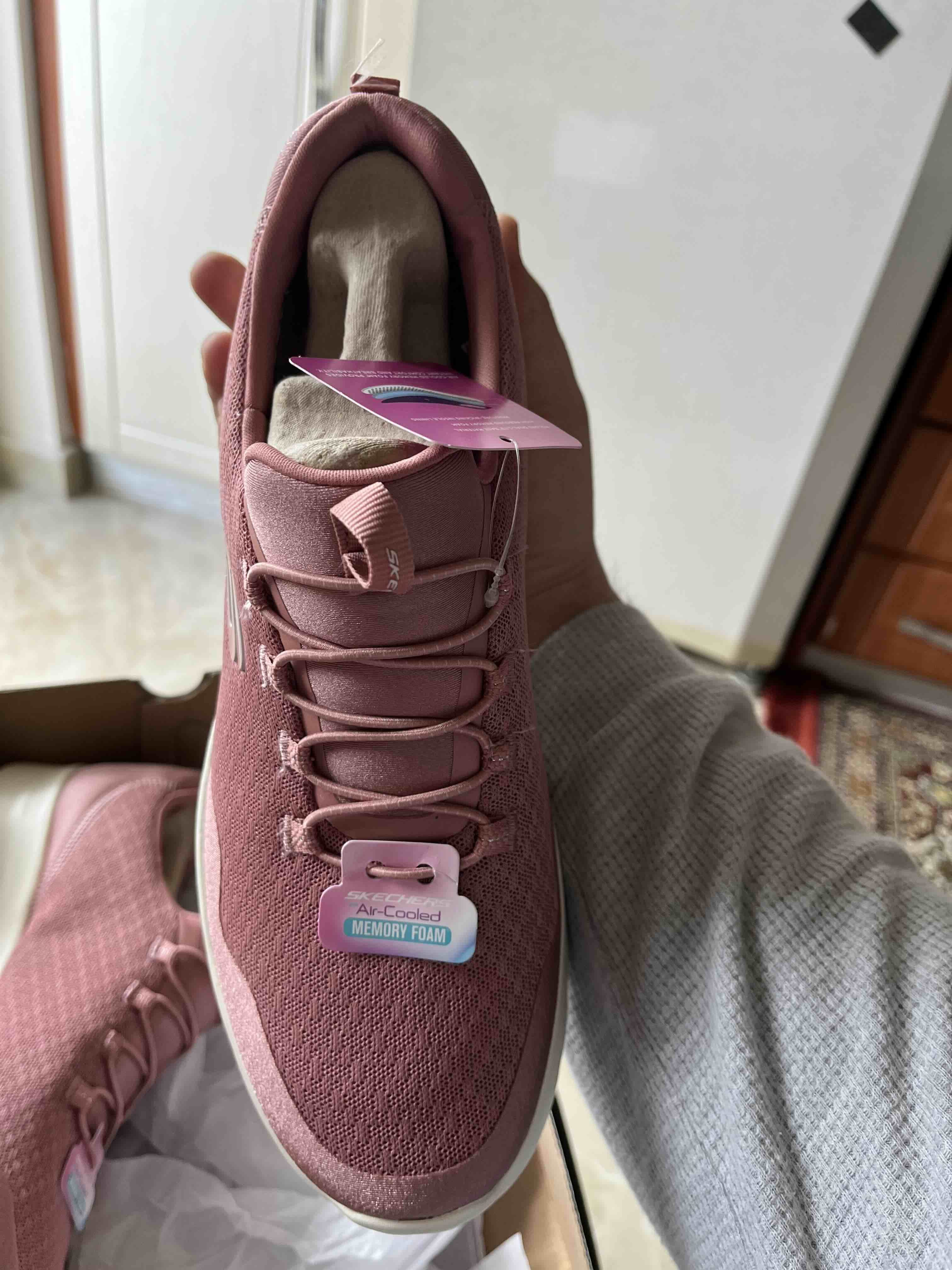 اسنیکر زنانه برند اسکیچرز Skechers اورجینال 149657TK ROS photo review