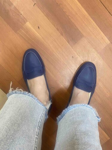 لوفر زنانه آبی سرمه ای  luvishoes 63-F02 photo review