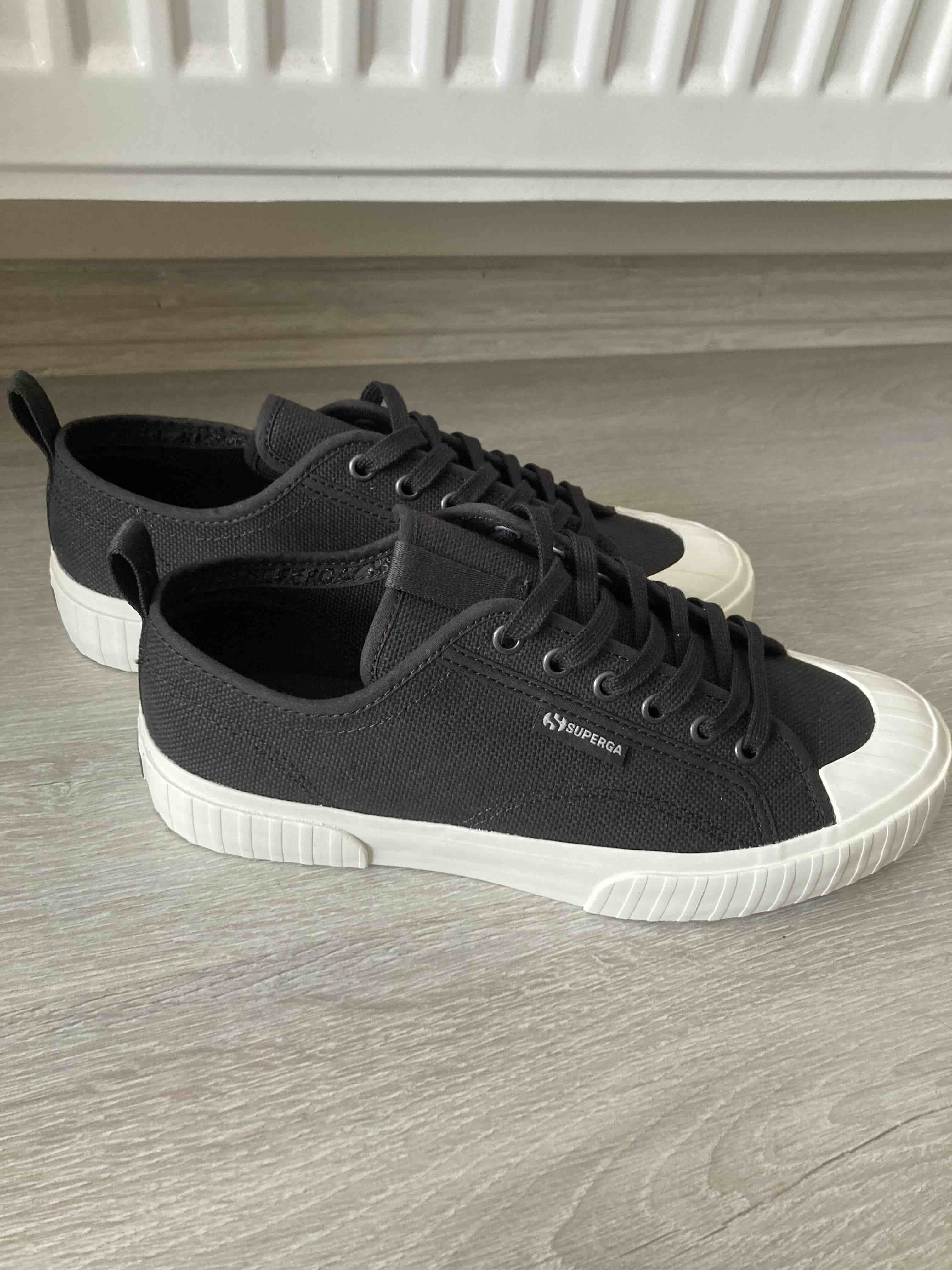 اسنیکر زنانه مشکی سوپرگا Superga S5125GW photo review