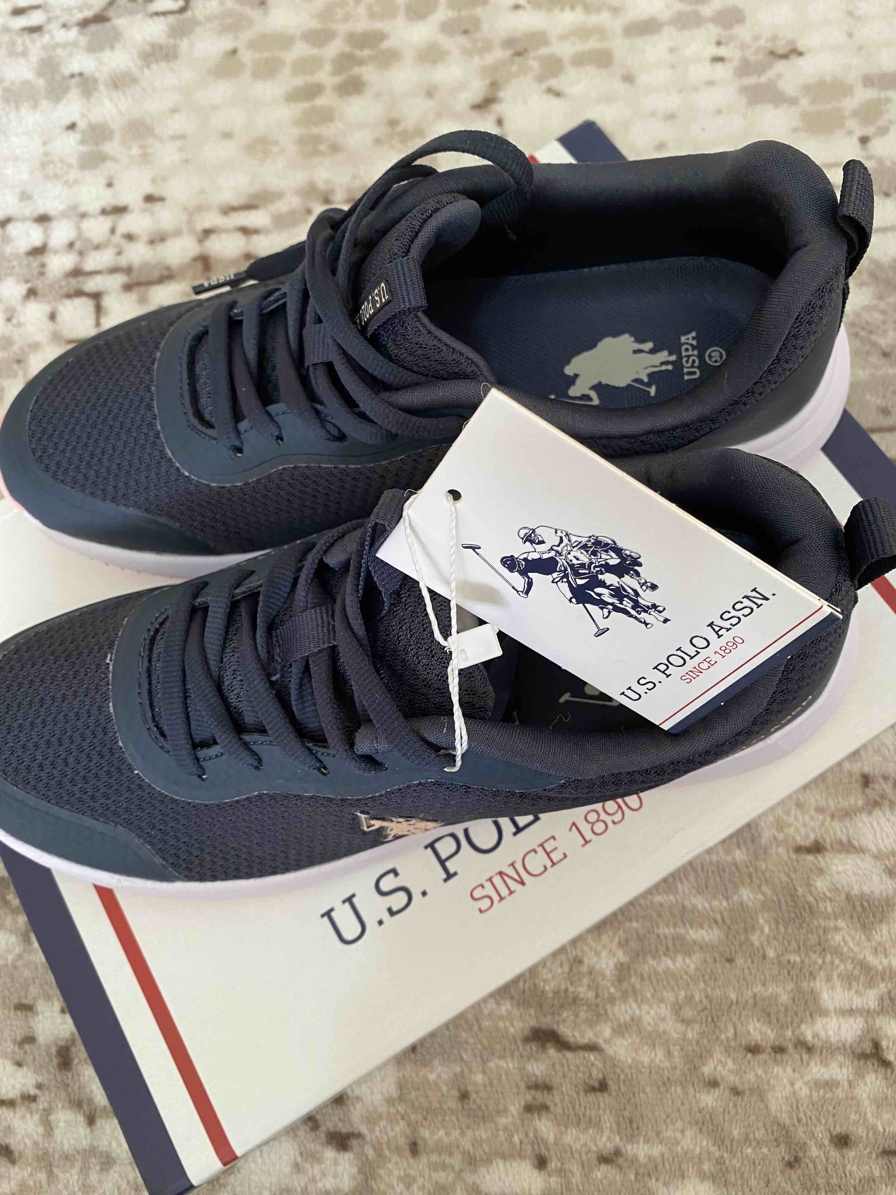 کتانی رانینگ زنانه آبی سرمه ای یو اس پلو U.S. Polo Assn. SMART 3FX photo review