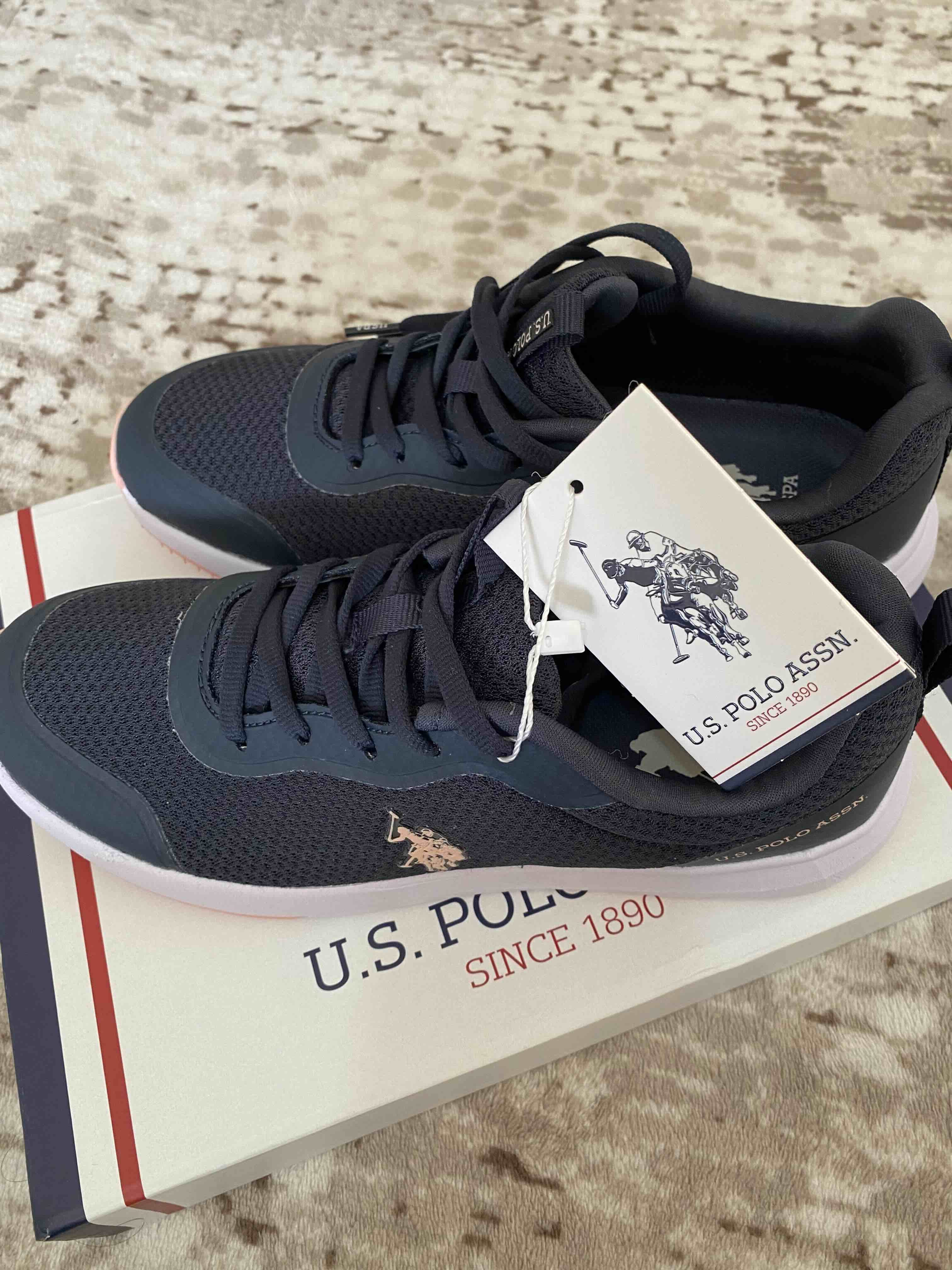 کتانی رانینگ زنانه آبی سرمه ای یو اس پلو U.S. Polo Assn. SMART 3FX photo review