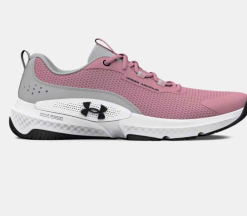 کتانی بدنسازی و فیتنس زنانه صورتی آندر آرمور Under Armour 3026609 photo review