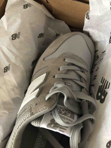 کفش پیاده روی زنانه خاکستری نیوبالانس New Balance 375 WL565Z photo review