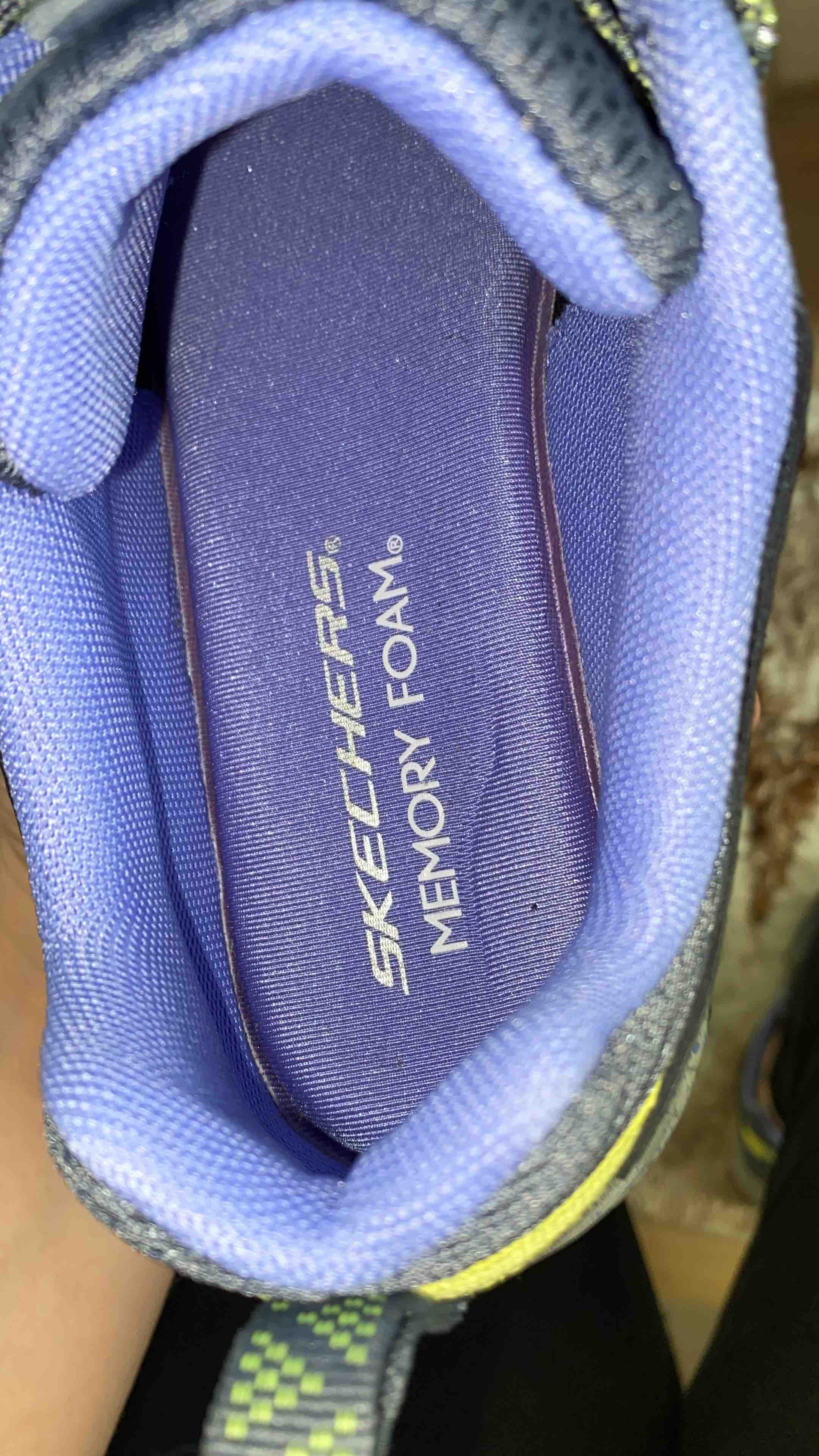 کتانی کوهنوردی زنانه خاکستری اسکیچرز Skechers 149821 SLT photo review