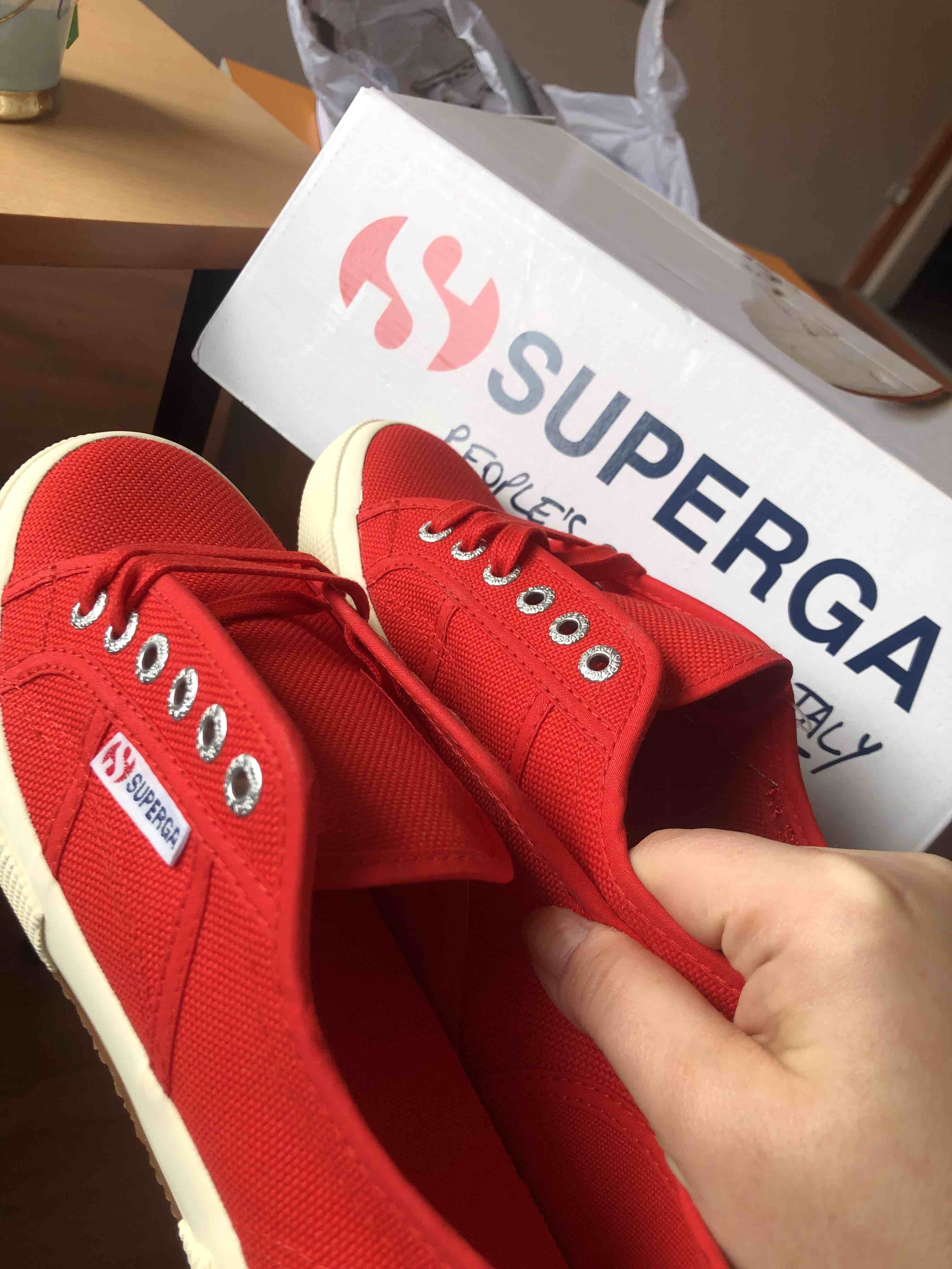 اسنیکر زنانه برند سوپرگا Superga اورجینال S000010-t photo review