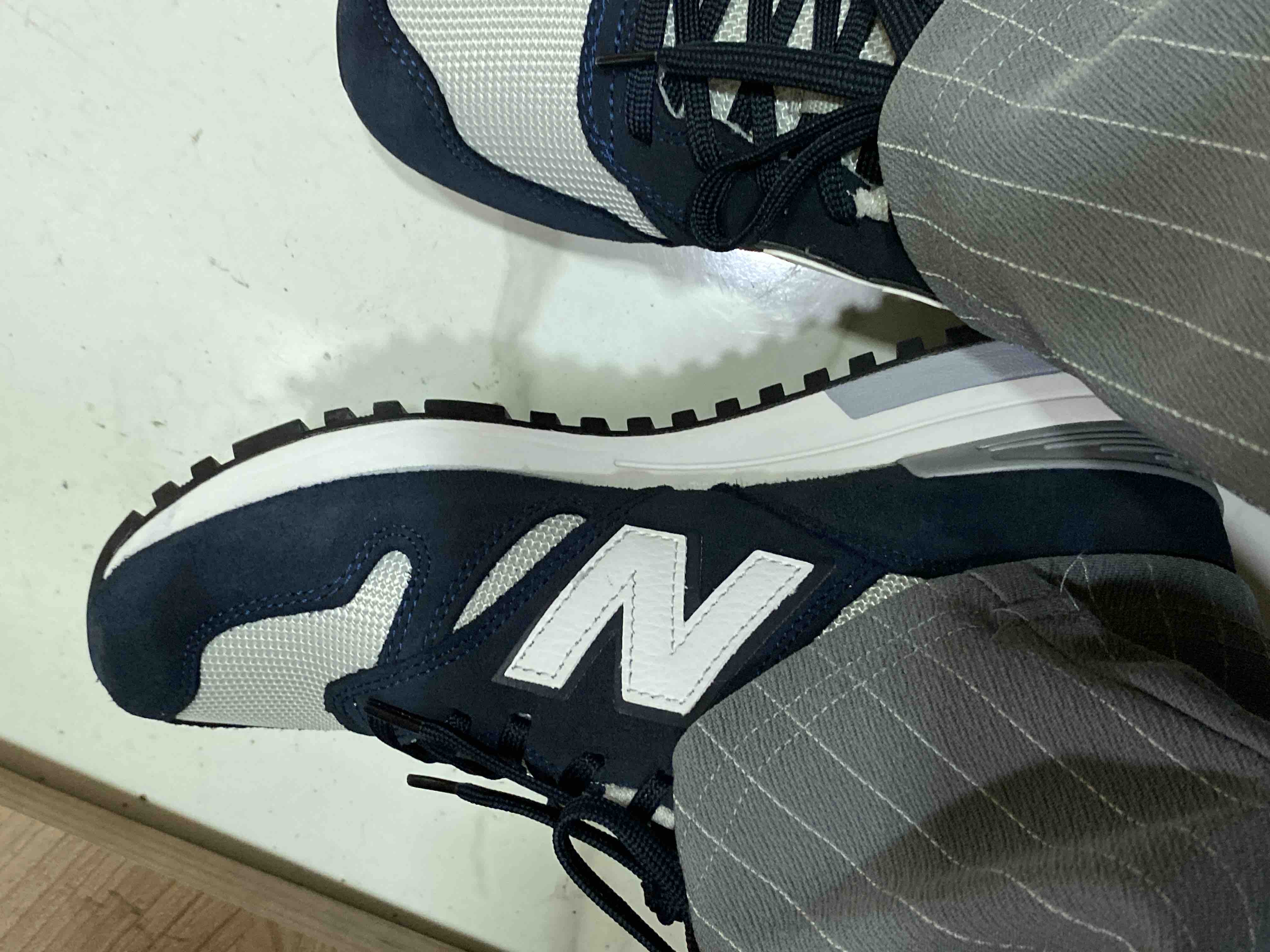 اسنیکر زنانه آبی نیوبالانس New Balance WL565GNV photo review