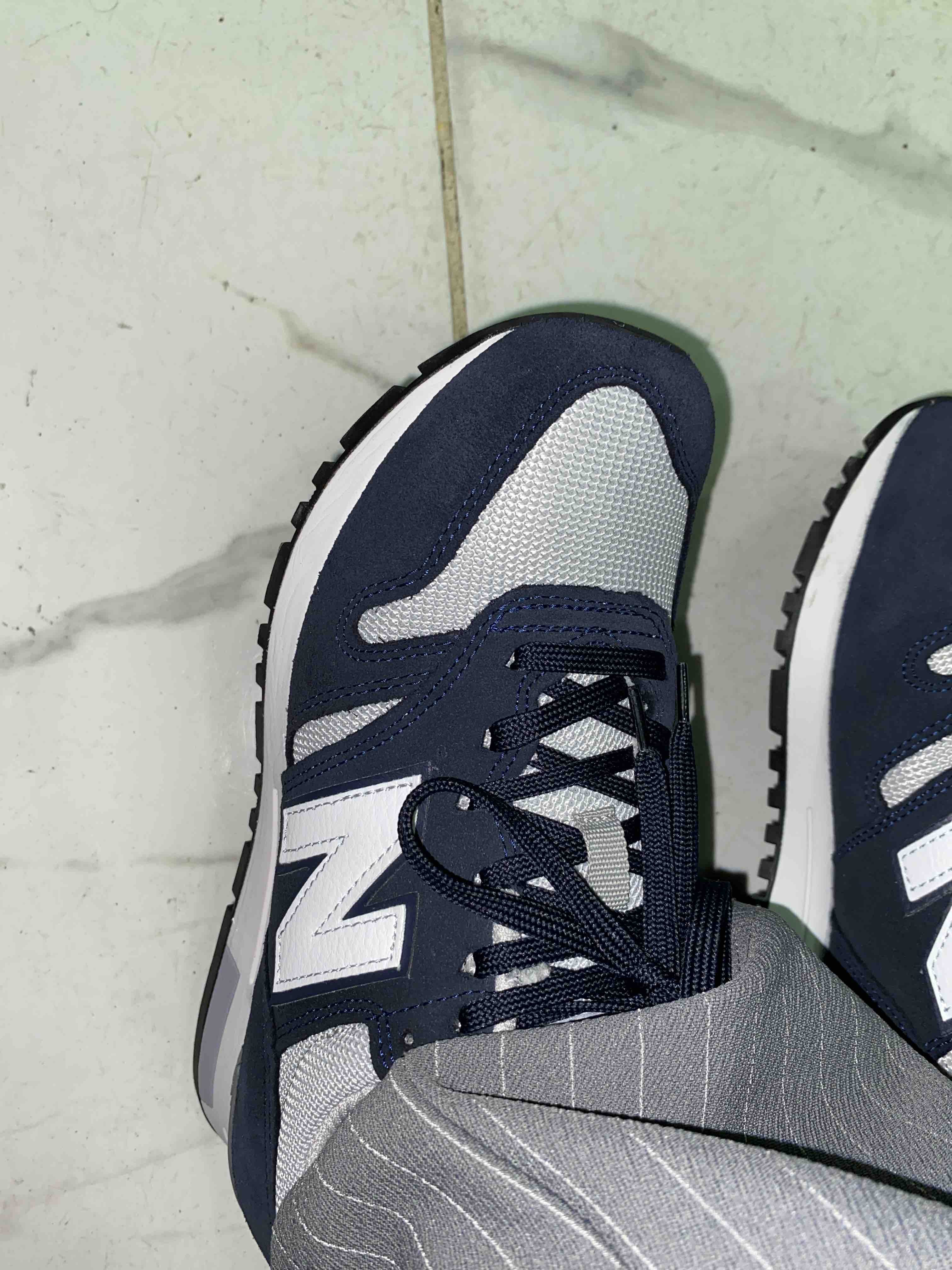 اسنیکر زنانه آبی نیوبالانس New Balance WL565GNV photo review