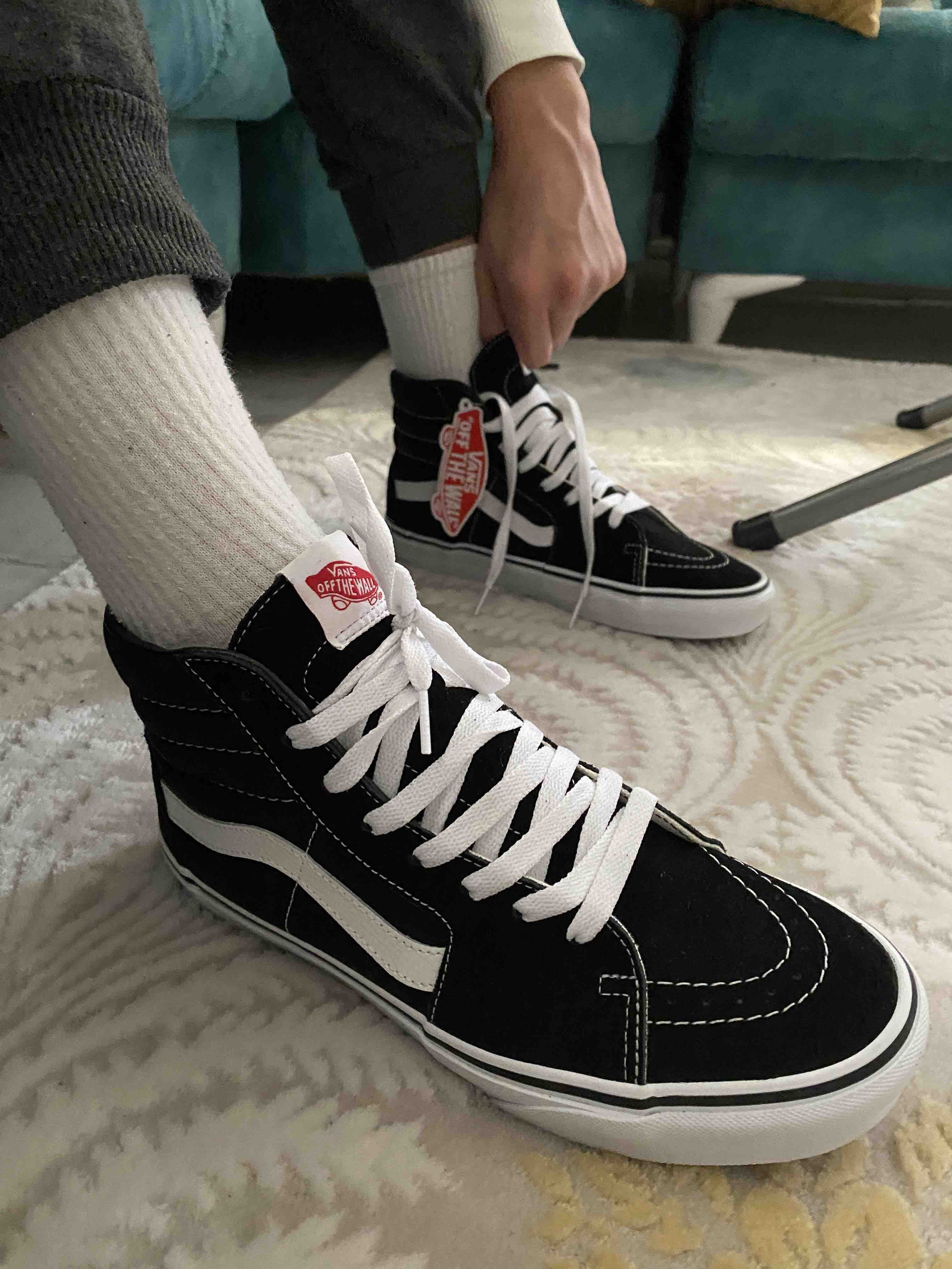 اسنیکر زنانه مشکی ونس Vans VD5IB8C photo review